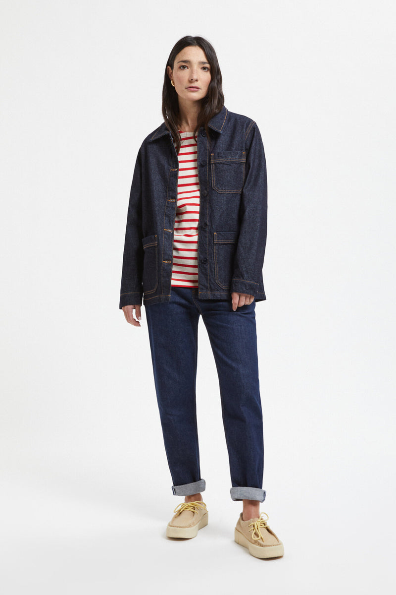 Victorine Denim Work Jacket