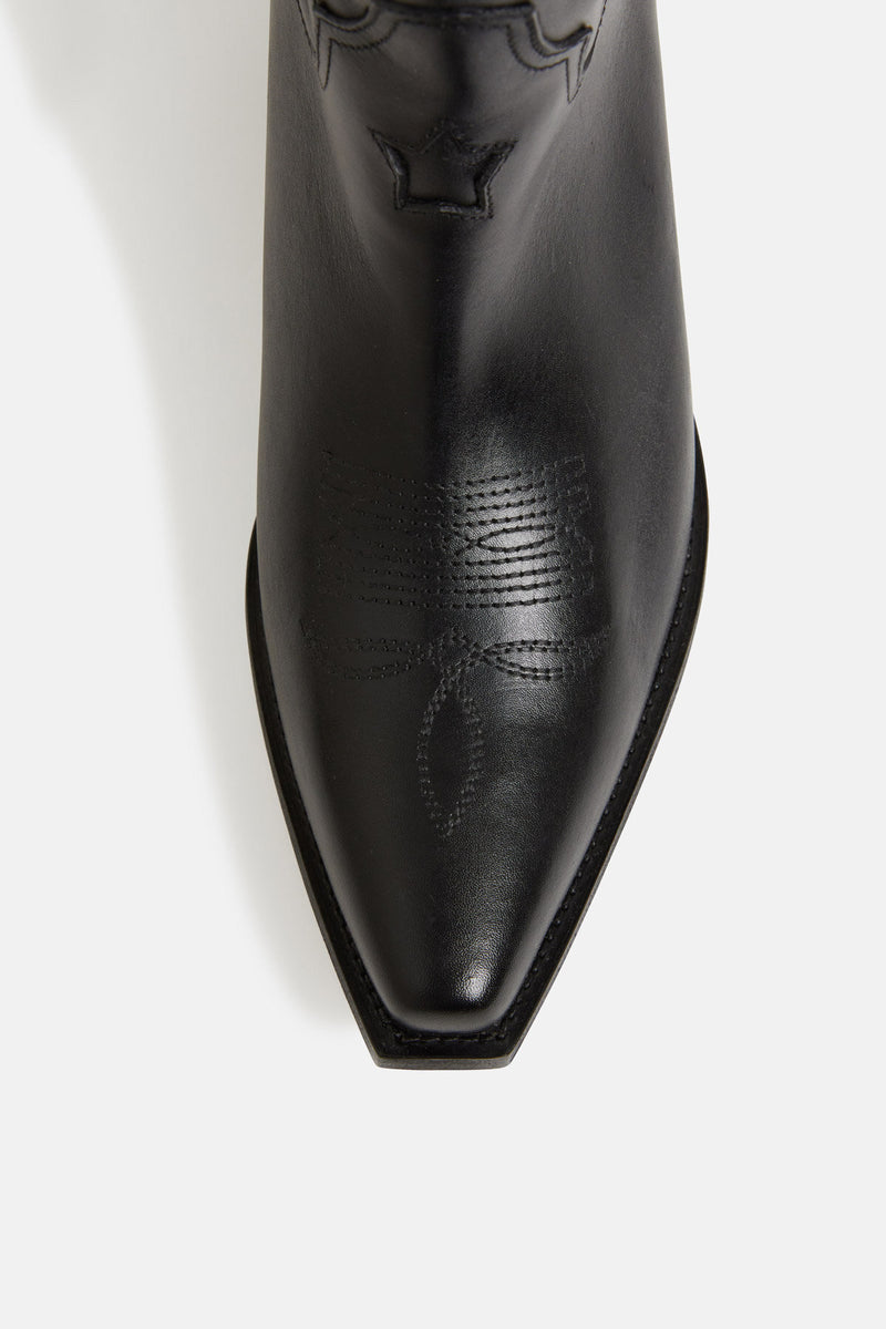 Lisa Embroidered Ranger Boots