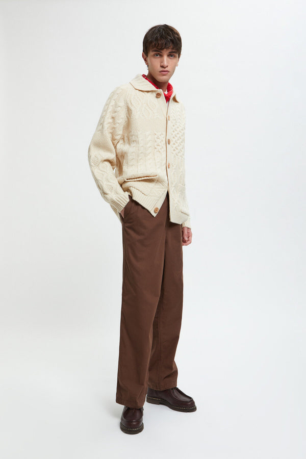 Basic Twill Easy Trousers