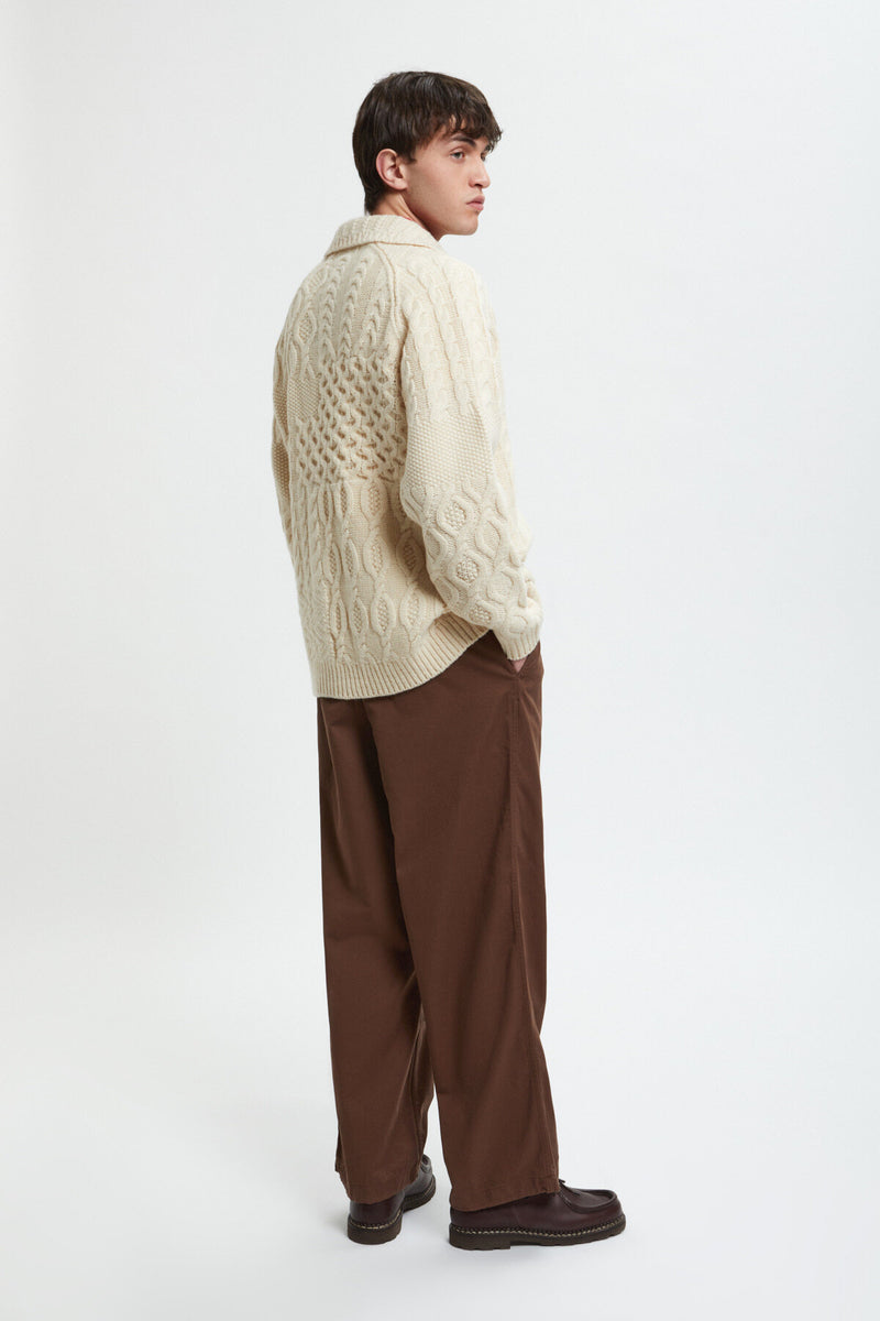 Basic Twill Easy Trousers