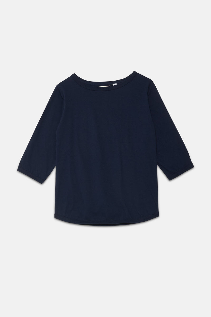 Beams Boy Boat Neck T-Shirt