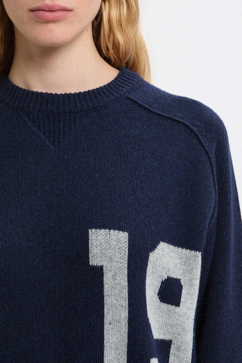 Big Logo Crewneck Sweater