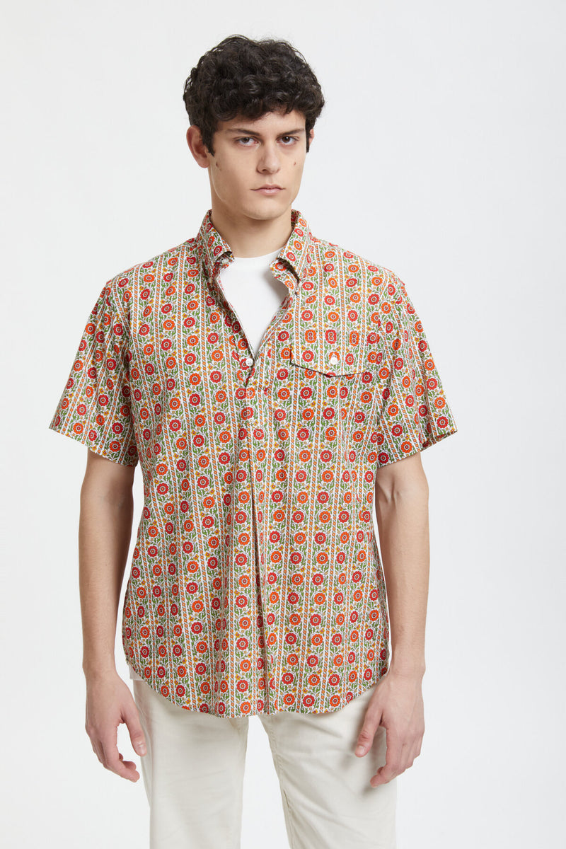 Short-sleeved Popover BD shirt