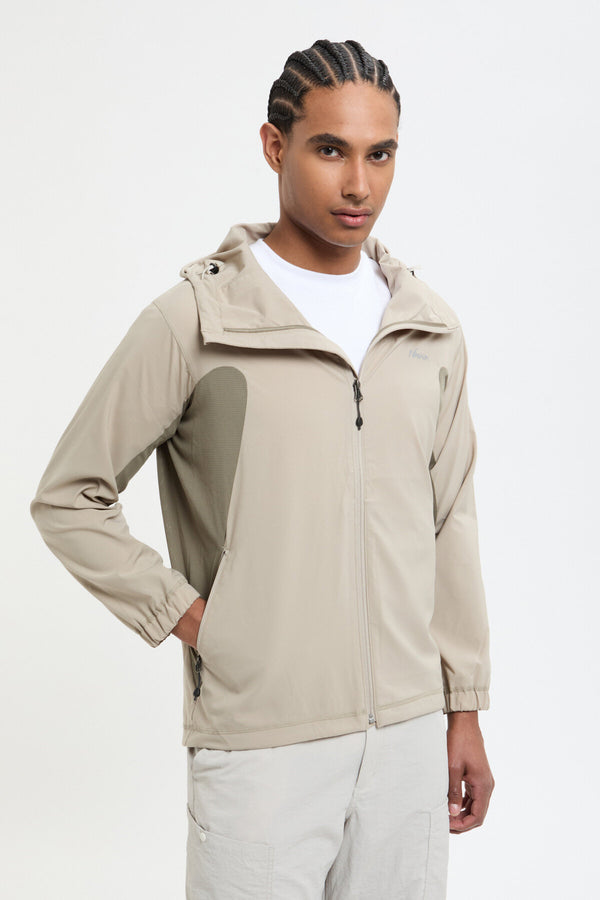 Hybrid Flex Zip Blouson