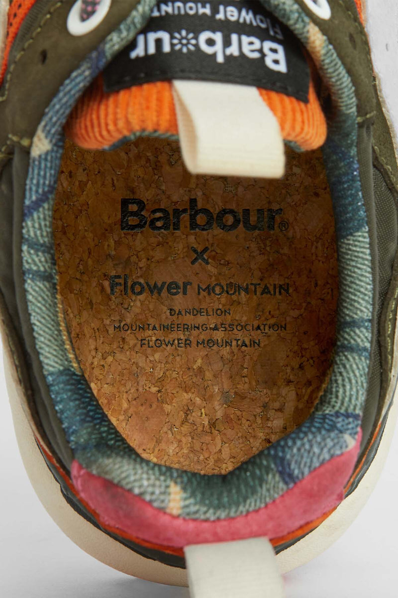 Barbour x Flower Mountain Yamano 3 Uni Trainers