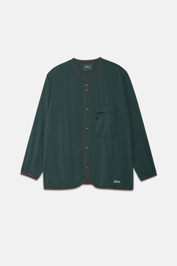 Green excursion cardigan