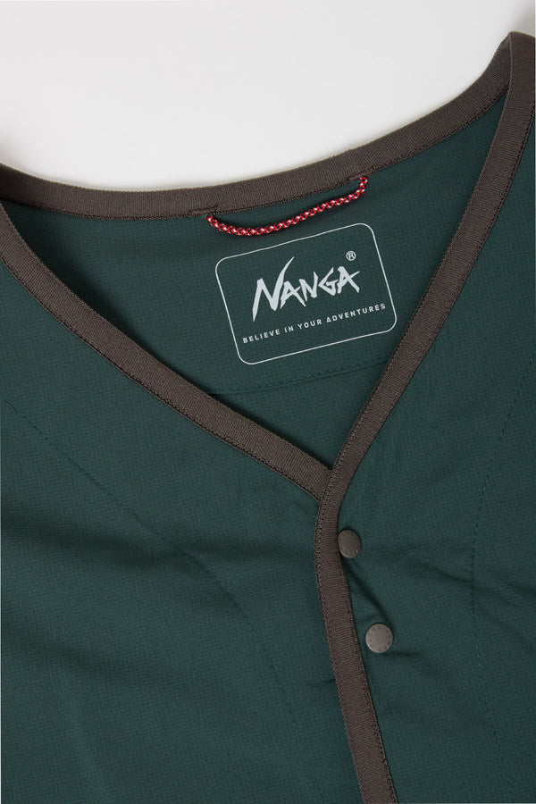 Green excursion cardigan