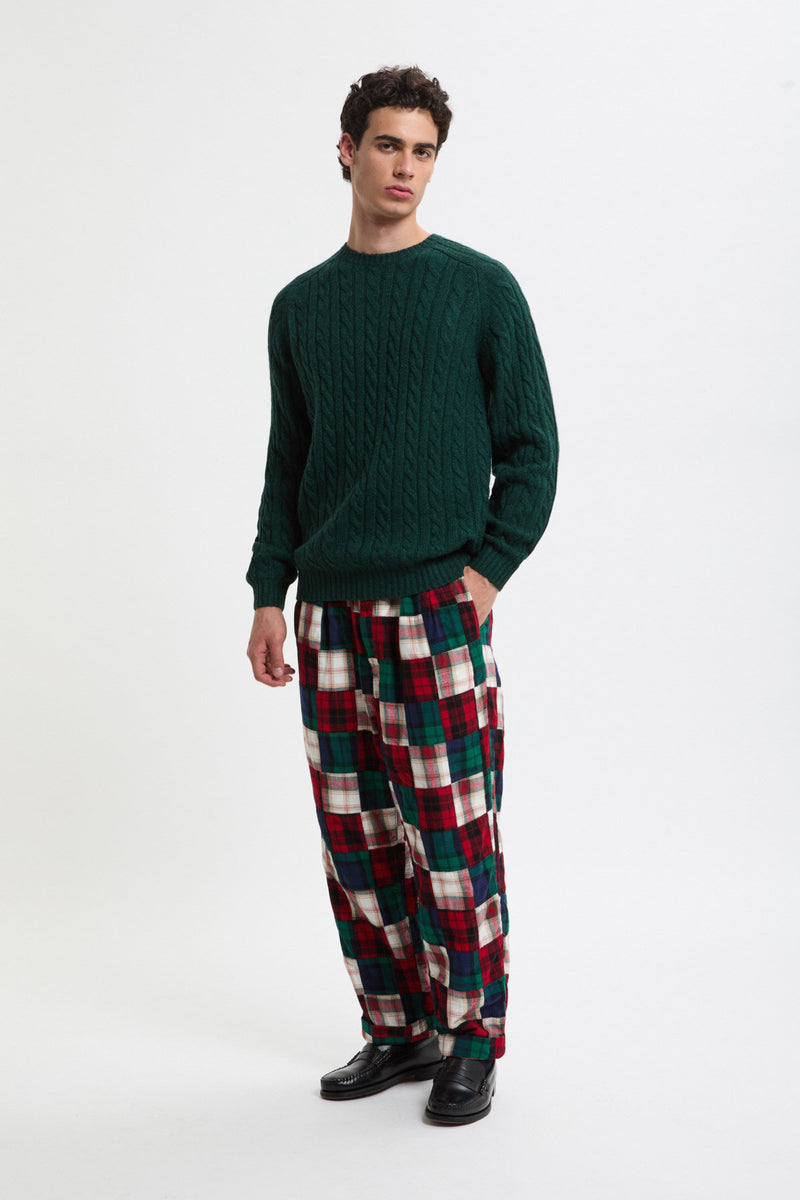 Pleats Relax Indian Flannel