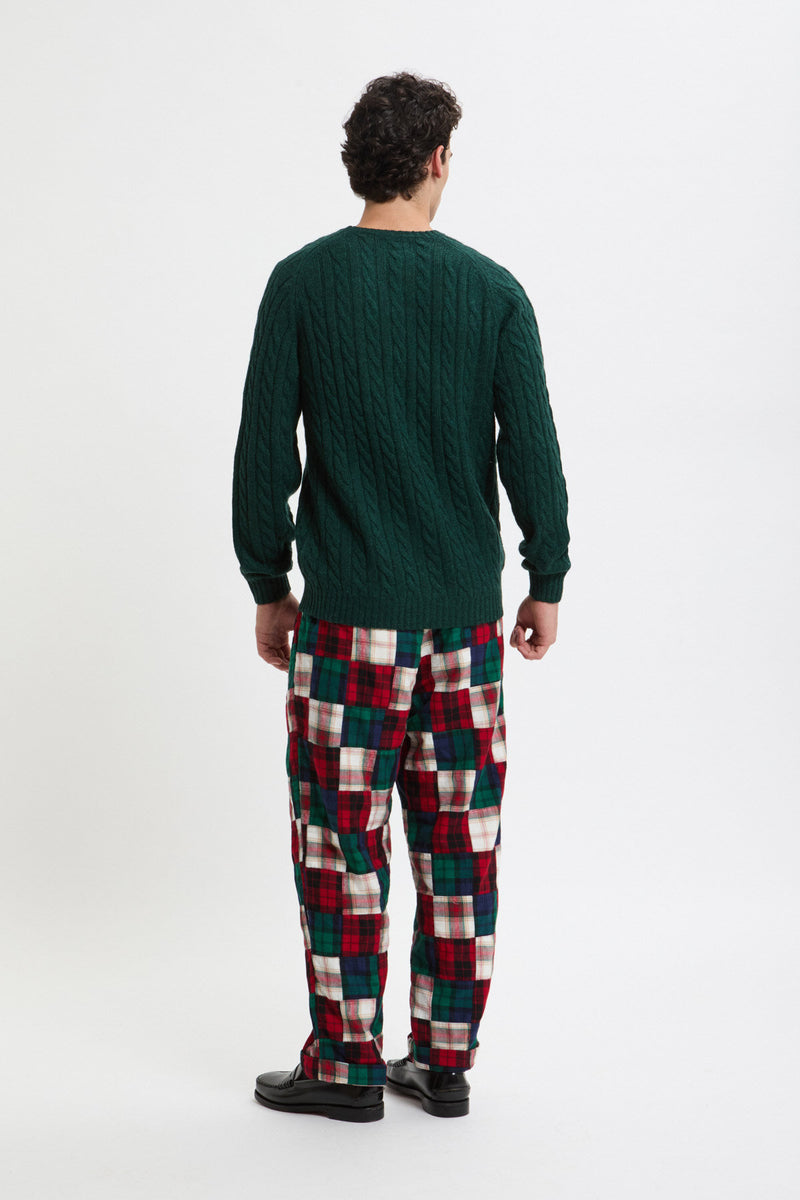 Pleats Relax Indian Flannel