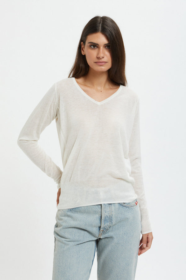 V-neck jumper