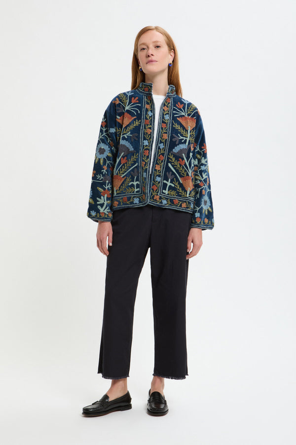 Velvet Embroidery Jacket