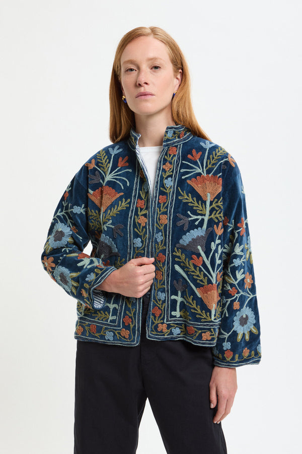 Velvet Embroidery Jacket