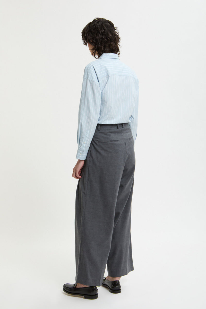 Wide Tapered Trousers