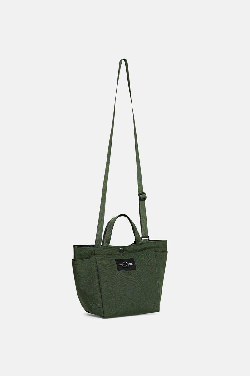 Side Pocket Small Tote Bag