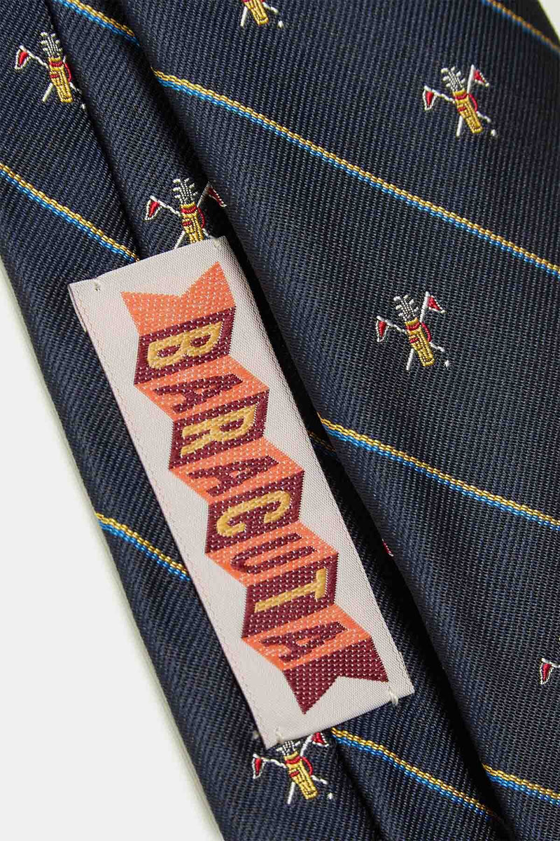 BARACUTA GOLF-THEMED TIE