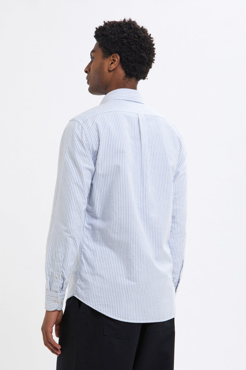 Bradford striped long-sleeved shirt