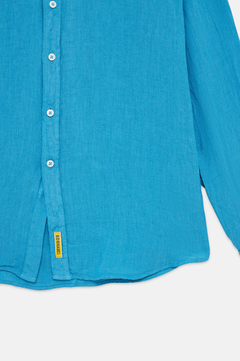 Garment-dyed Linen Shirt