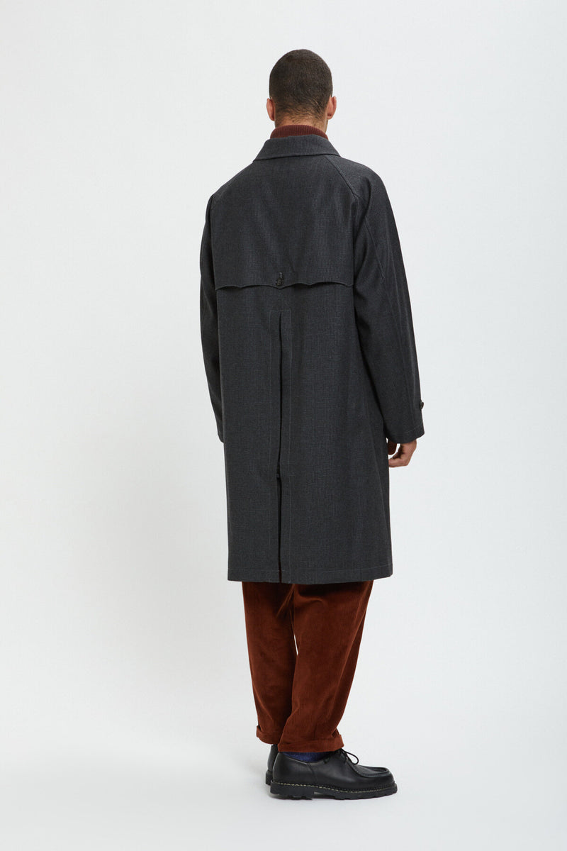 Wool Raglan Coat