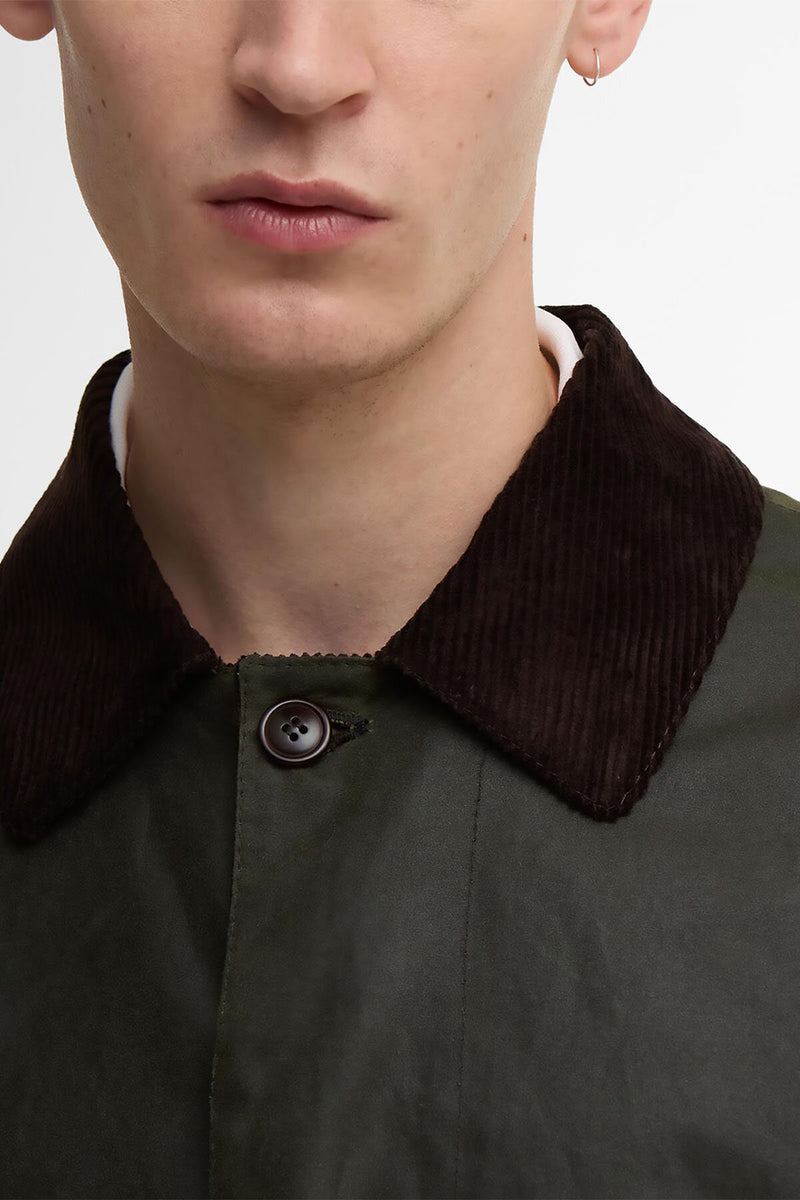 BARBOUR X BARACUTA TYNE WAXED COAT