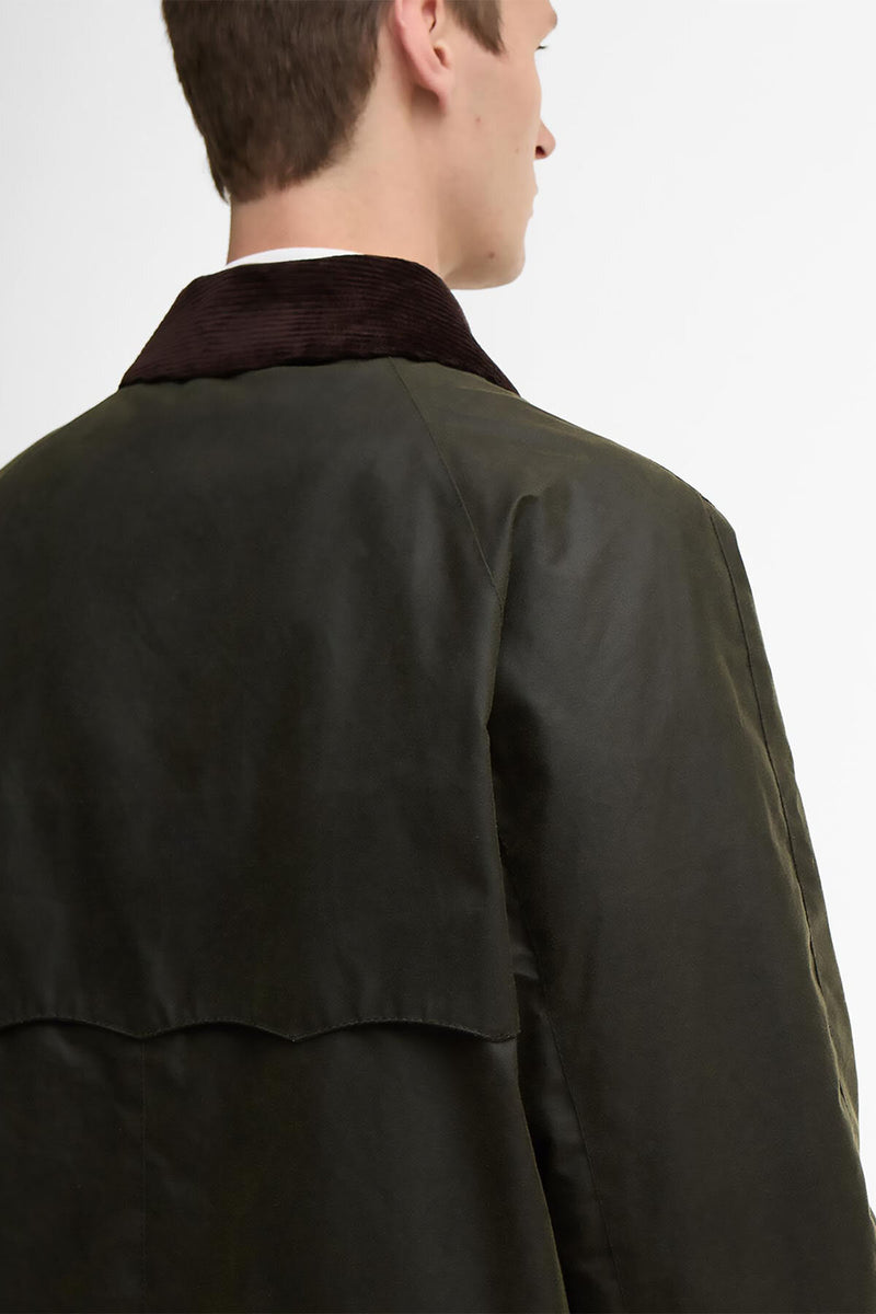 BARBOUR X BARACUTA TYNE WAXED COAT