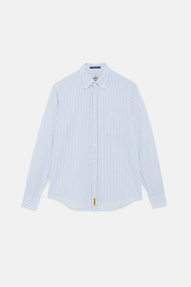 Bradford Striped Seersucker Shirt