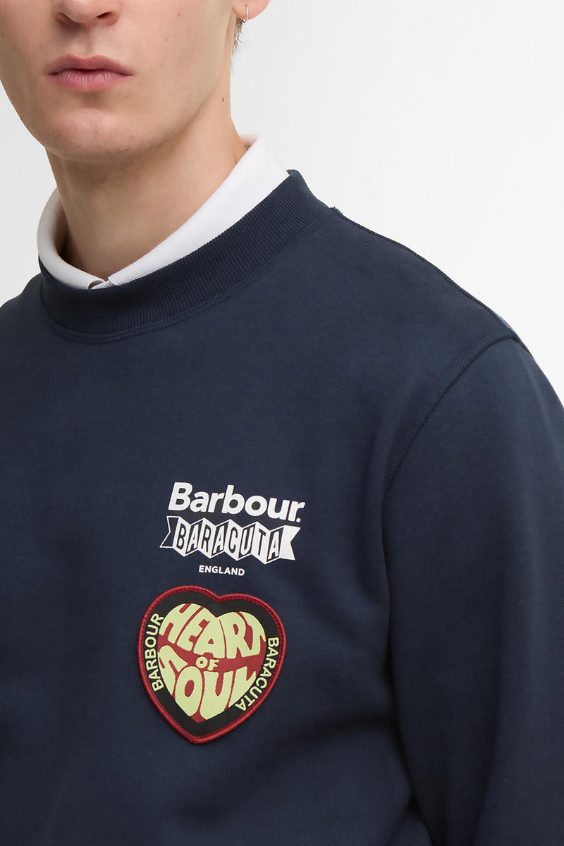 BARBOUR X BARACUTA NORTHERN SWEATSHIRT