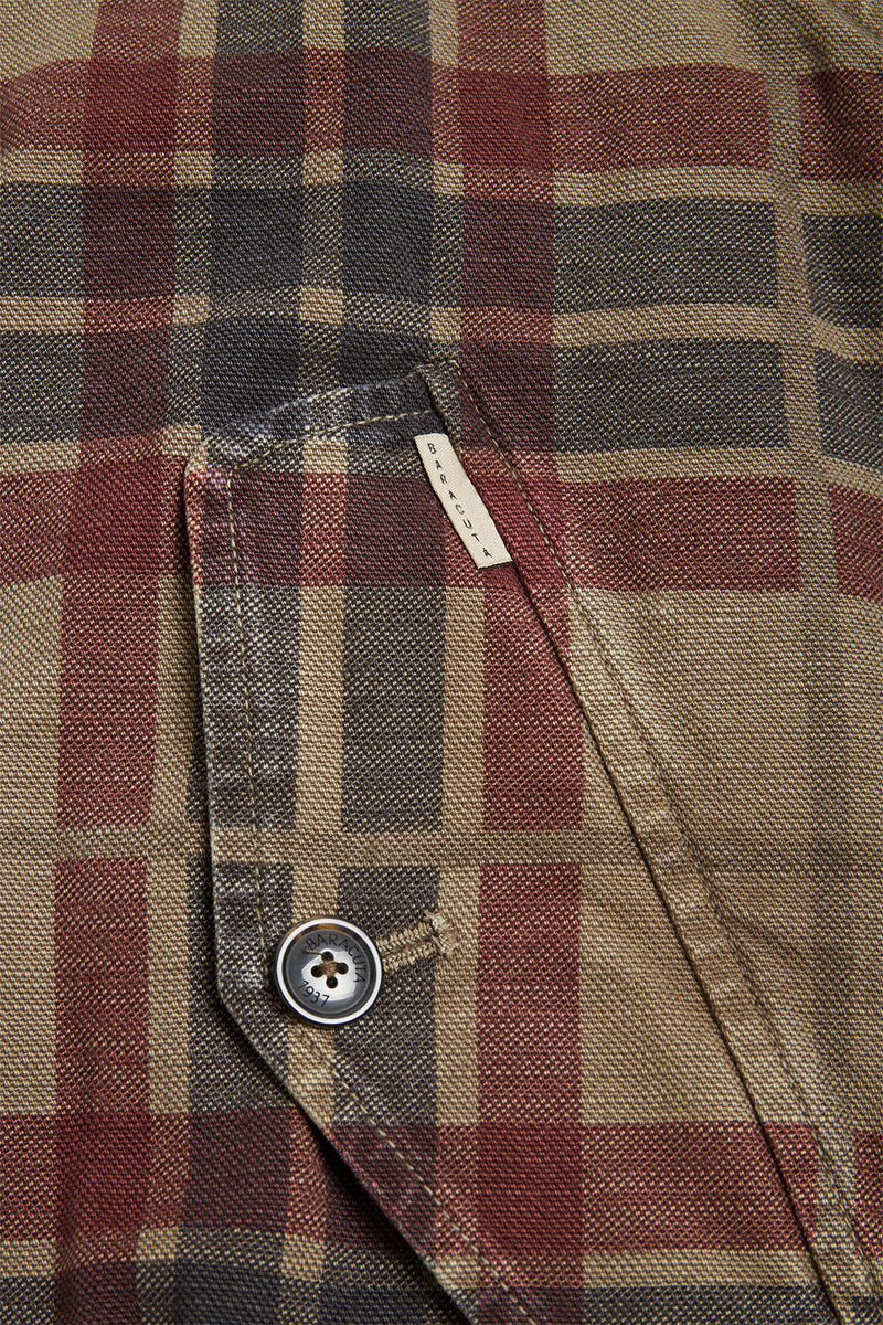 Printed Canvas Garment Dyed Vest