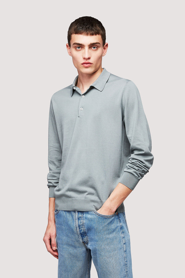 Long Sleeve Polo