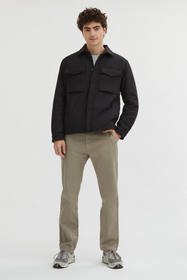 Blend Wool Overshirt