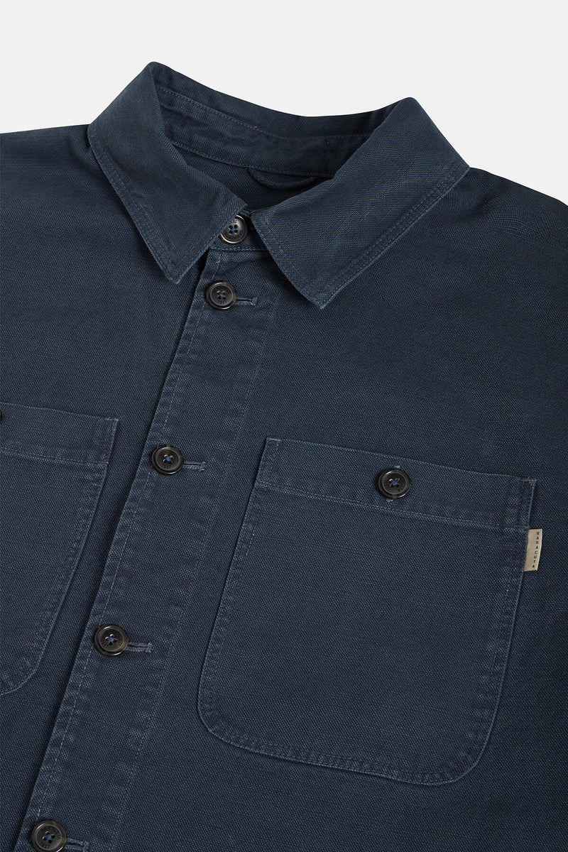 Canvas Garment Dyed Overshirt