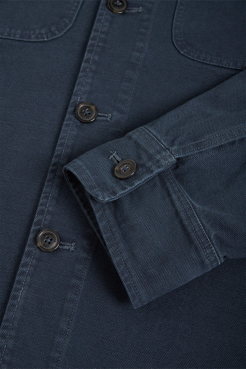 Canvas Garment Dyed Overshirt