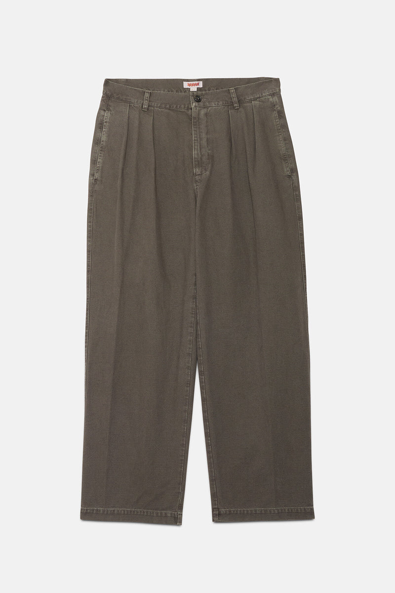 Canvas Garment Dyed Trousers