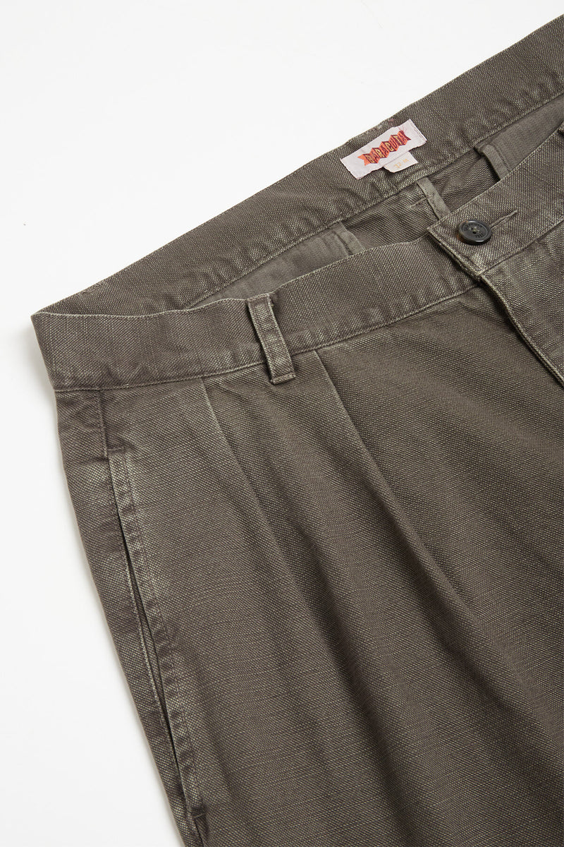 Canvas Garment Dyed Trousers