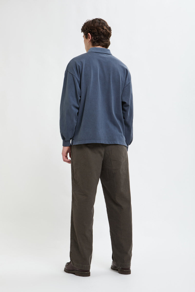 Canvas Garment Dyed Trousers