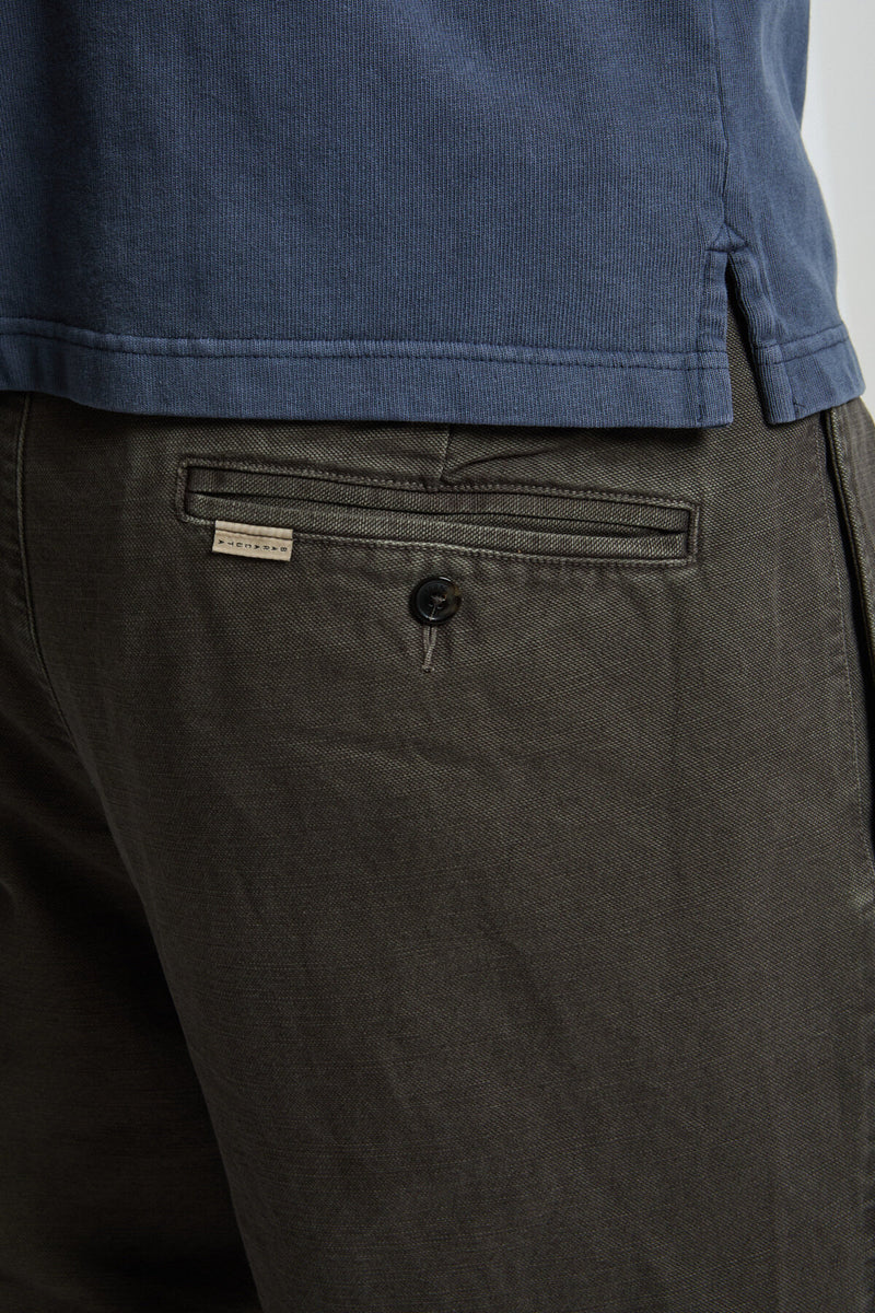 Canvas Garment Dyed Trousers