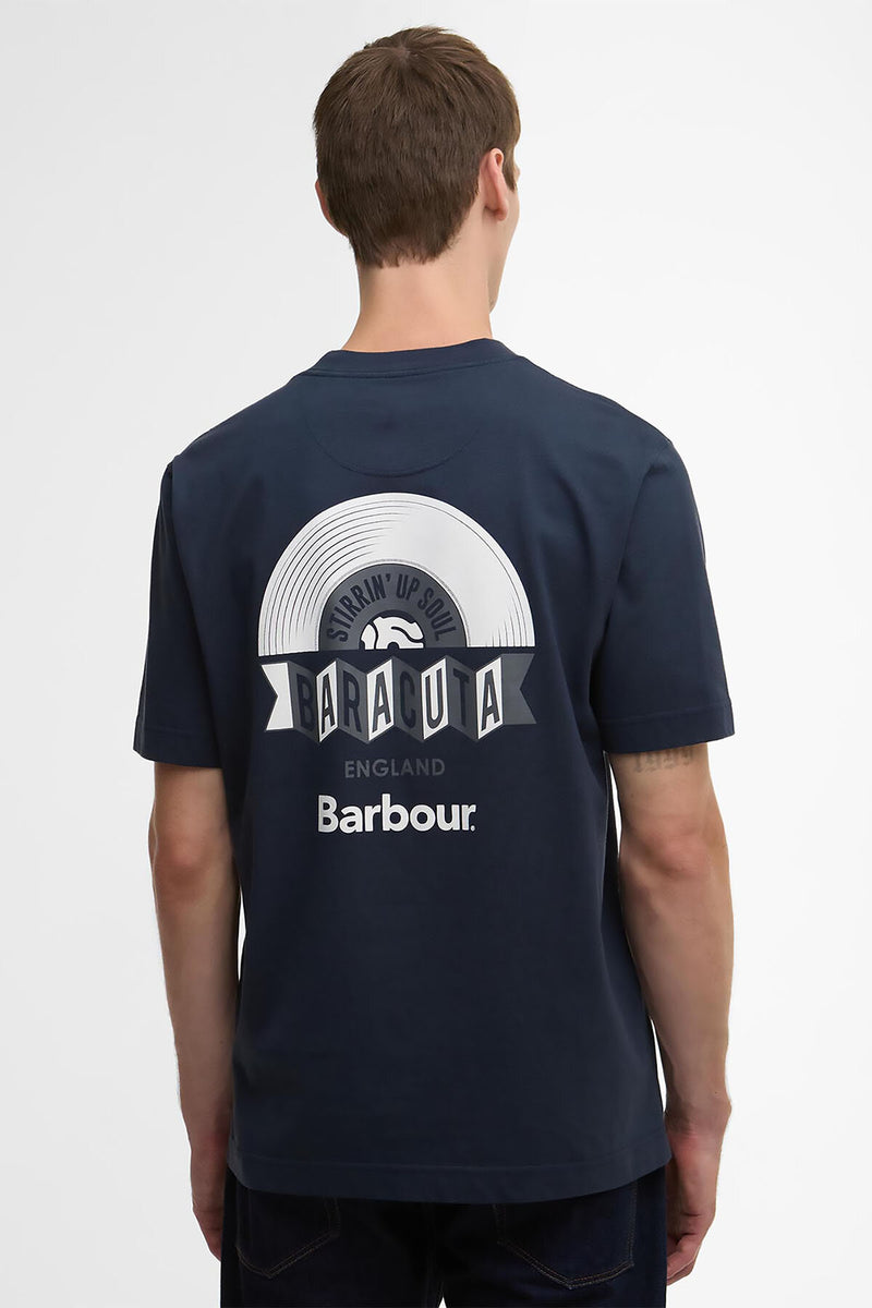 BARBOUR X BARACUTA VYNIL TEE