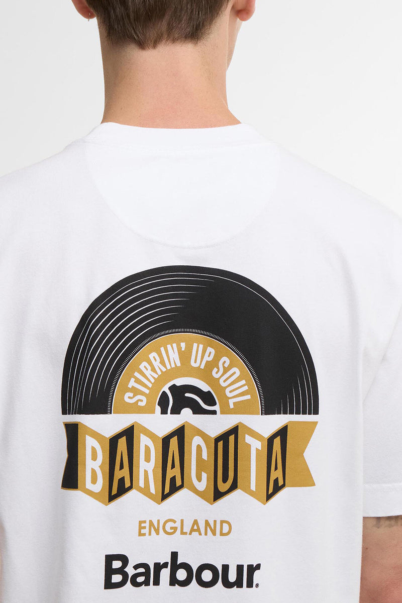 BARBOUR X BARACUTA VYNIL TEE