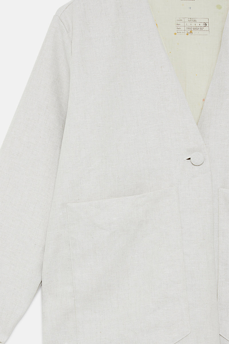 Oversized Chia Linen Blazer