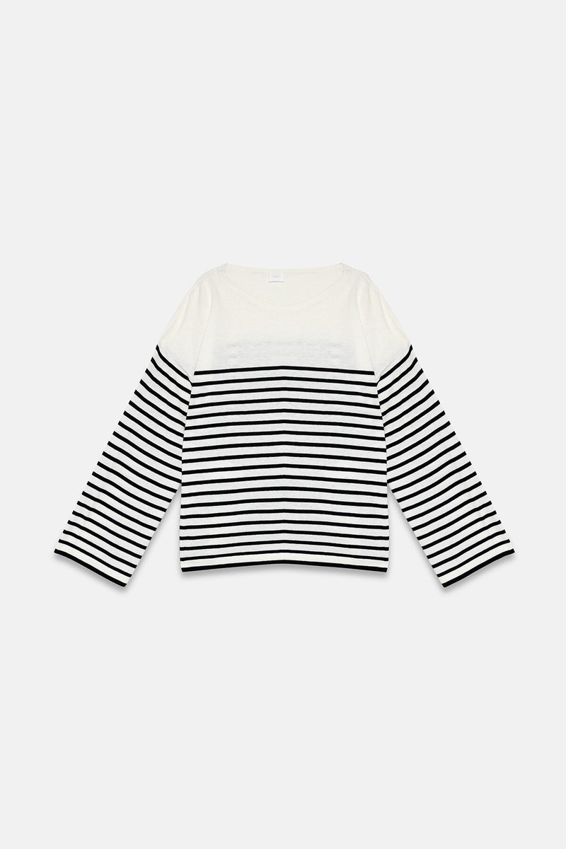 Boat neck jumper