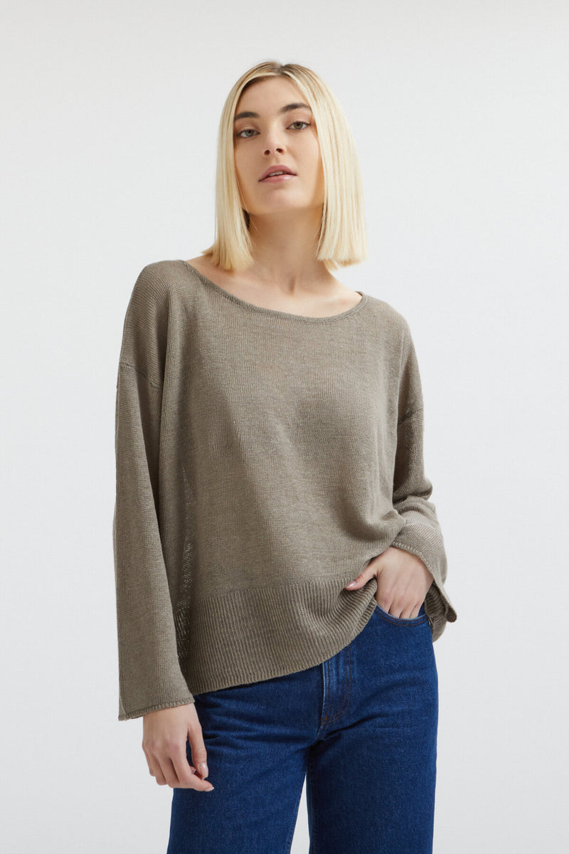 Linen jumper