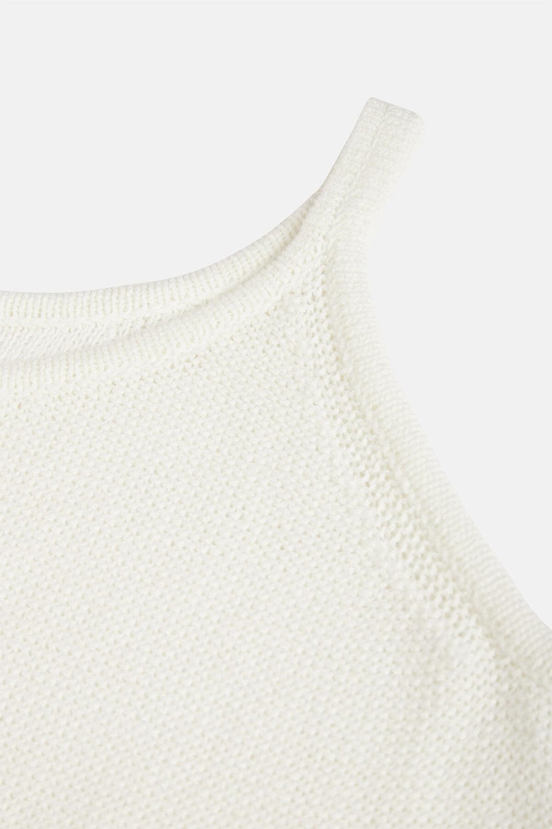 Round Sleveless Dress