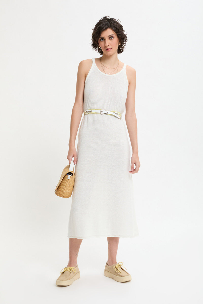 Round Sleveless Dress