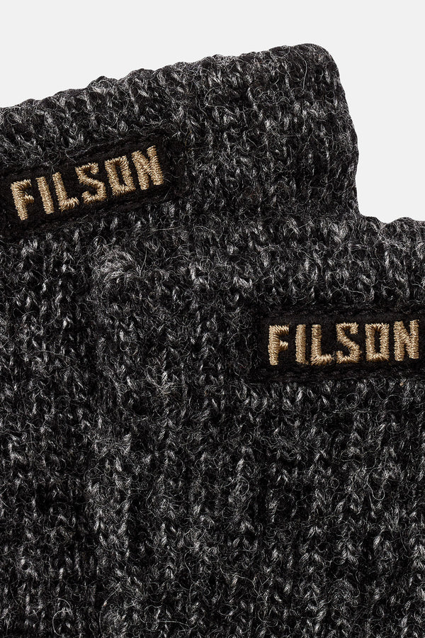 FINGERLESS KNIT GLOVES