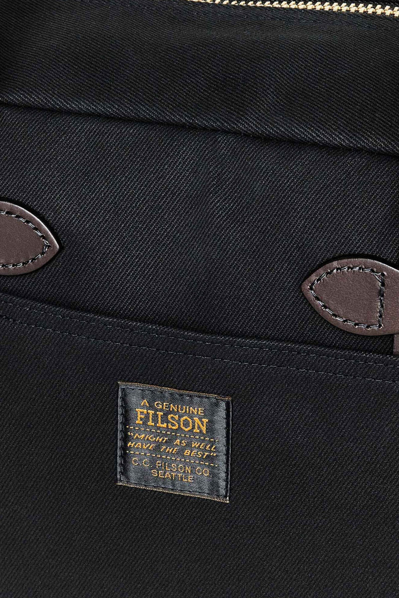 RUGGED TWILL TOTE BAG WITH ZIPPER