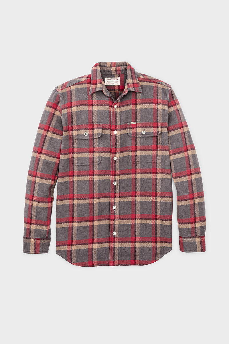 VINTAGE FLANNEL WORK SHIRT