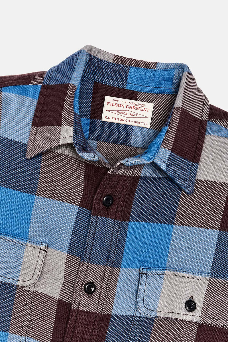 VINTAGE FLANNEL WORK SHIRT