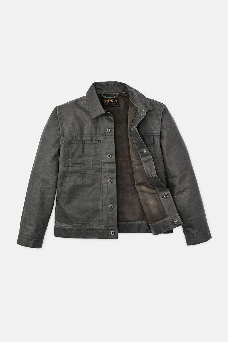 TIN CLOTH SHORT LINED CRUISER JACKET