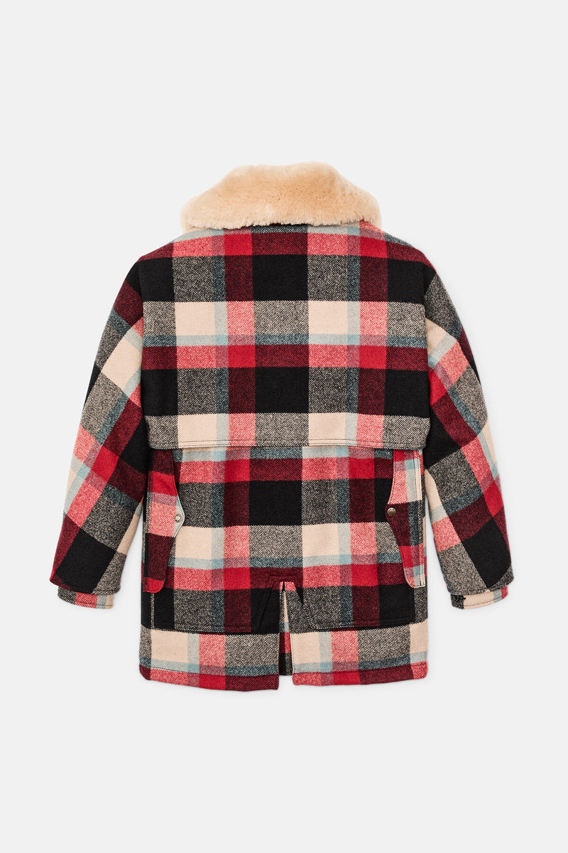 Lined Mackinaw Wool Packer Coat