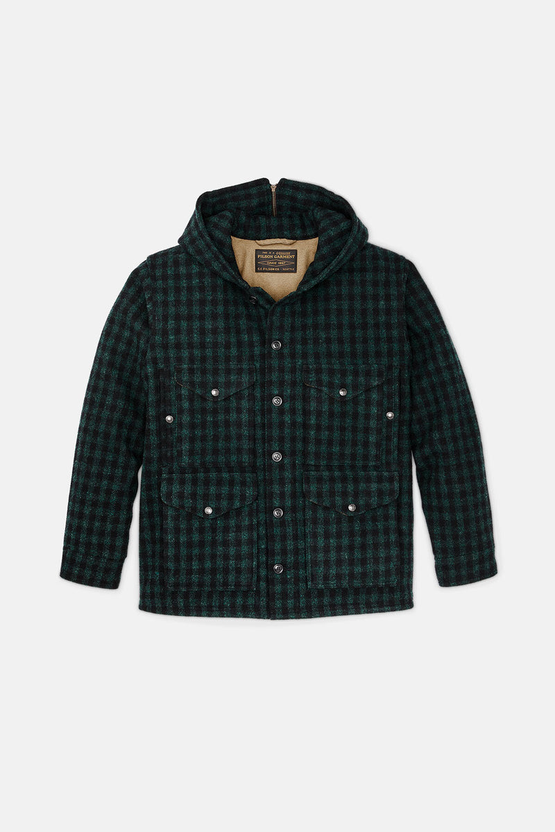 MACKINAW WOOL HOODED CRUISER JACKET