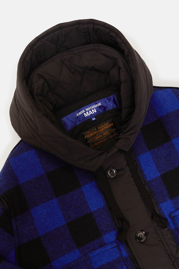 FILSON X JUNYA WATANABE CHECKED WOOL INSULATED JACKET